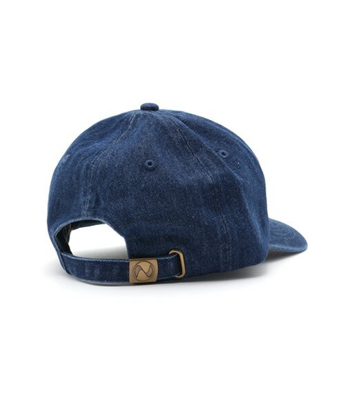FREDY&GLOSTER（フレディアンドグロスター）の「【FINEBOYS掲載】HAPPY SMILE CAP（キャップ・メンズ・ブラック/ベージュ/ライトインディゴブルー/ダークインディゴブルー/ピンク/グリーン系カモフラージュ・FREE）」の8枚目の写真