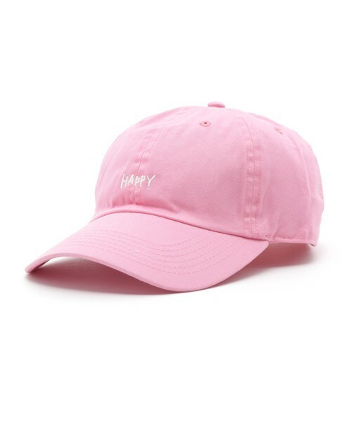 FREDY&GLOSTER（フレディアンドグロスター）の「【FINEBOYS掲載】HAPPY SMILE CAP（キャップ・メンズ・ブラック/ベージュ/ライトインディゴブルー/ダークインディゴブルー/ピンク/グリーン系カモフラージュ・FREE）」の5枚目の写真