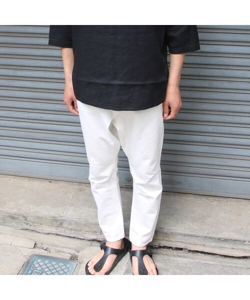 Audience（オーディエンス）の「[AUD3350] Upscape Audience 赤耳ホワイトデニムロークロッチアンクルパンツ（デニムパンツ・メンズ・その他）」の7枚目の写真