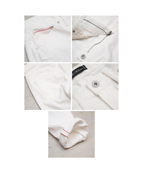 Audience（オーディエンス）の「[AUD3350] Upscape Audience 赤耳ホワイトデニムロークロッチアンクルパンツ（デニムパンツ・メンズ・その他）」の9枚目の写真