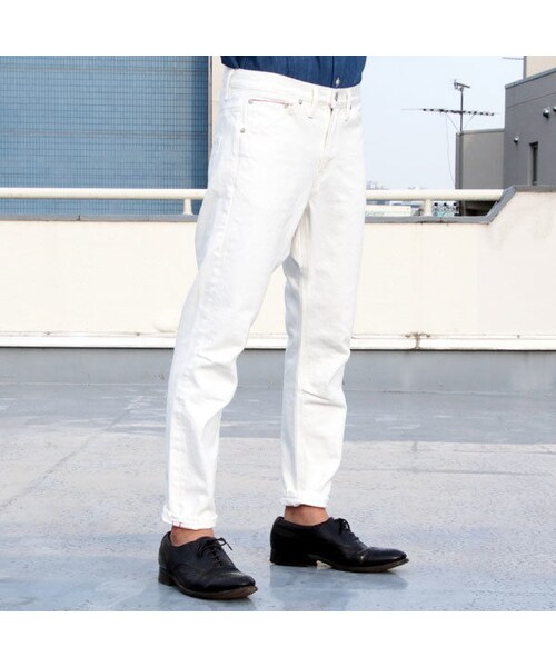 Audience（オーディエンス）の「[AUD3350] Upscape Audience 赤耳ホワイトデニムロークロッチアンクルパンツ（デニムパンツ・メンズ・その他）」の12枚目の写真