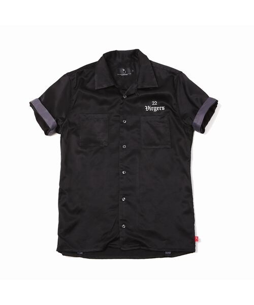 VIRGOwearworks（ヴァルゴウェアワークス）の「PONY BOY SHIRTS ボーリングシャツ（トップス・メンズ・WHITE/NAVY/BLACK・2/3/4）」の5枚目の写真