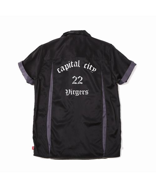 VIRGOwearworks（ヴァルゴウェアワークス）の「PONY BOY SHIRTS ボーリングシャツ（トップス・メンズ・WHITE/NAVY/BLACK・2/3/4）」の8枚目の写真