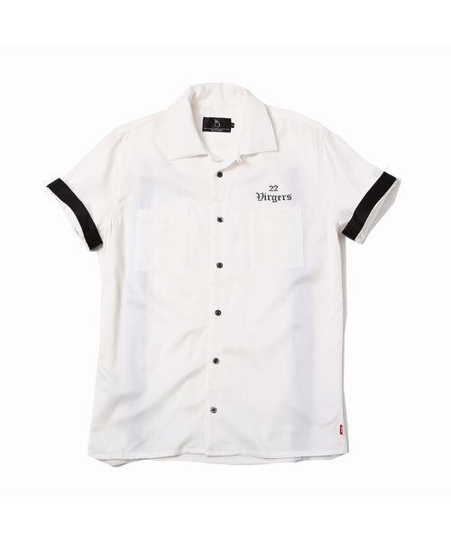 VIRGOwearworks（ヴァルゴウェアワークス）の「PONY BOY SHIRTS ボーリングシャツ（トップス・メンズ・WHITE/NAVY/BLACK・2/3/4）」の6枚目の写真