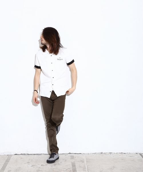 VIRGOwearworks（ヴァルゴウェアワークス）の「PONY BOY SHIRTS ボーリングシャツ（トップス・メンズ・WHITE/NAVY/BLACK・2/3/4）」の12枚目の写真