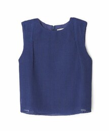 kaene | kaene メッシュブラウス(シャツ/ブラウス)