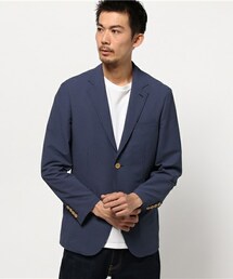 MEN'S BIGI | サマージャケット/シアサッカー(テーラードジャケット)