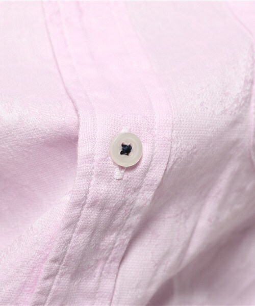 MEN'S BIGI(メンズビギ)の「7分袖シャツ(ペイズリー柄)/JAPAN MADE(日本製)(シャツ/ブラウス・メンズ・ホワイト/ブルー/ピンク・S/M/L)」の10枚目の写真