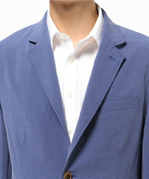 MEN'S BIGI(メンズビギ)の「ストレッチ エアリーサマージャケット/ビジネス&カジュアル(テーラードジャケット・メンズ・ブラック/ベージュ/ネイビー・SS/S/M/L)」の7枚目の写真