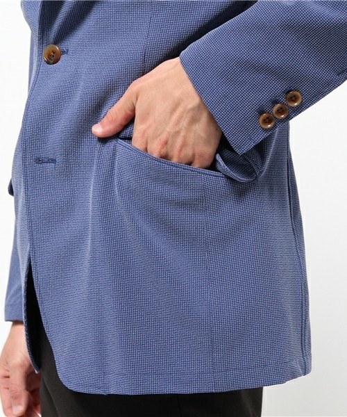 MEN'S BIGI(メンズビギ)の「ストレッチ エアリーサマージャケット/ビジネス&カジュアル(テーラードジャケット・メンズ・ブラック/ベージュ/ネイビー・SS/S/M/L)」の10枚目の写真