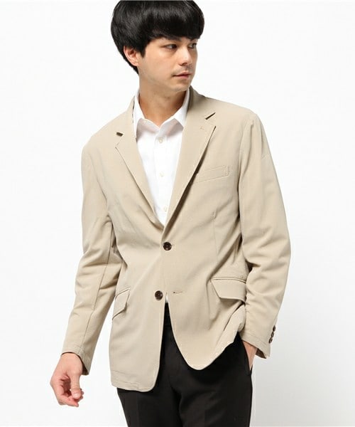 MEN'S BIGI(メンズビギ)の「ストレッチ エアリーサマージャケット/ビジネス&カジュアル(テーラードジャケット・メンズ・ブラック/ベージュ/ネイビー・SS/S/M/L)」の3枚目の写真