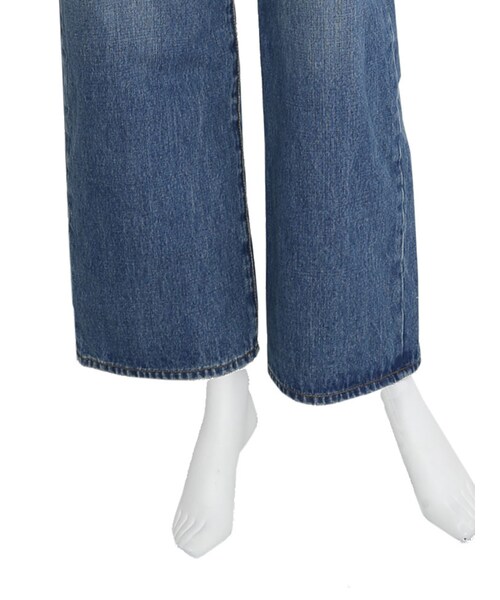 Ungrid（アングリッド）の「ワイドデニムサロペット（オールインワン・サロペット・レディース・ブルー・S/M）」の8枚目の写真