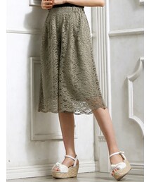 Honeys | レースガウチョパンツ(パンツ)