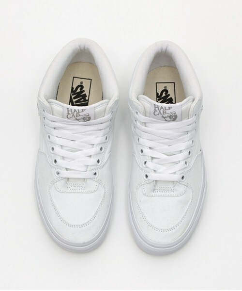 VANS(バンズ)の「レディース ヴァンズ ハーフキャブ VANS Half Cab VN000UC8IAP(スニーカー・レディース・ホワイト・24.5cm)」の5枚目の写真