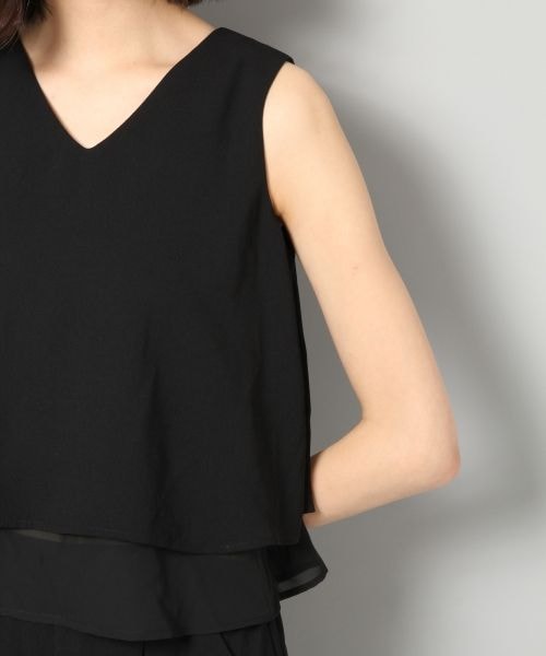 LOWRYS FARM(ローリーズファーム)の「ノースリーブ*スカンツ2P(ワンピース/ドレス・ブラック/カーキ・M/L)」の6枚目の写真