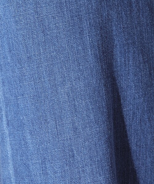 niko and...（ニコアンド）の「8オンスデニムクロプス裾フリンジパンツ（パンツ・ブルー/インディゴ・M/L）」の11枚目の写真