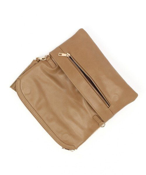 Bou Jeloud（ブージュルード）の「ハラコクラッチバッグ（クラッチバッグ・レディース・ブラック/ベージュ/A・ONE SIZE）」の8枚目の写真