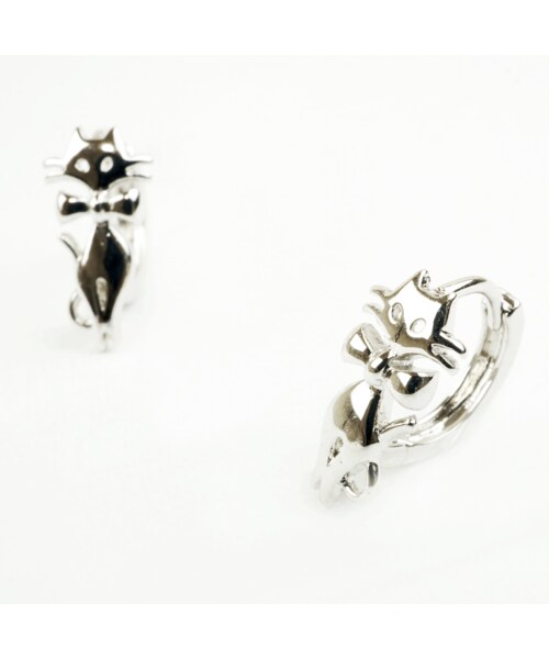 no brand（ノーブランド）の「両耳用（2個セット） ねこモチーフ