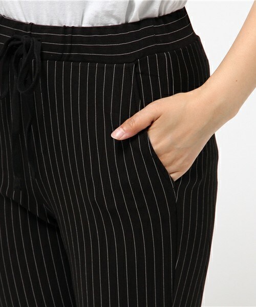 INTERPLANET WINGS（インタープラネットウィング）の「テーパードジャージパンツ（その他パンツ・レディース・ブラック/ブラック系その他/ブルー系その他・36/38）」の9枚目の写真