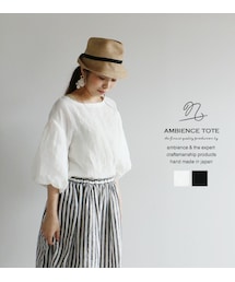 ambience tote | ambience tote リネンバルーンスリーブプルオーバー(シャツ/ブラウス)