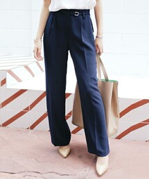 DHOLIC | リングストラップSETハイウエストストレートパンツ(その他パンツ)