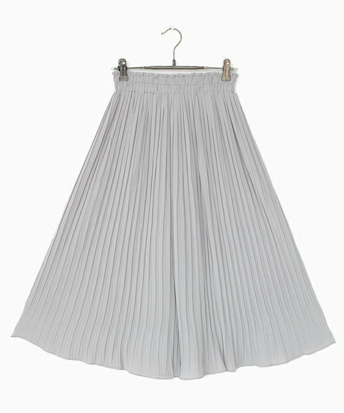 DHOLIC（ディーホリック）の「ウエストゴムプリーツガウチョパンツ（その他パンツ・レディース・ブラック/グレー/マスタード/ピンク/グリーン・FREE）」の2枚目の写真