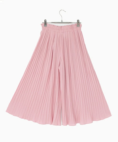 DHOLIC（ディーホリック）の「ウエストゴムプリーツガウチョパンツ（その他パンツ・レディース・ブラック/グレー/マスタード/ピンク/グリーン・FREE）」の5枚目の写真