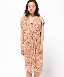 INTERPLANET | リーフプリントカットOP(ワンピース)