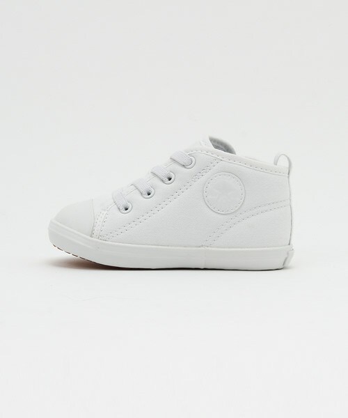 CONVERSE（コンバース）の「ベビー キッズ コンバース オールスター ホワイトプラス CONVERSE BABY ALL STAR N WHITEPLUS Z 32711680（スニーカー・キッズ・ホワイト・14cm/15cm）」の2枚目の写真