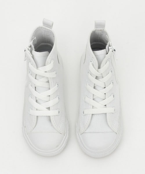 CONVERSE(コンバース)の「キッズ ジュニア コンバース チャイルドオールスター ホワイト CONVERSE CHILD ALL STAR N WHITEPLUS Z HI 32711630(スニーカー・キッズ・ホワイト・16cm/18cm)」の8枚目の写真