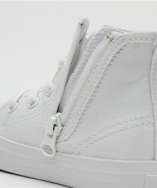 CONVERSE(コンバース)の「キッズ ジュニア コンバース チャイルドオールスター ホワイト CONVERSE CHILD ALL STAR N WHITEPLUS Z HI 32711630(スニーカー・キッズ・ホワイト・16cm/18cm)」の9枚目の写真