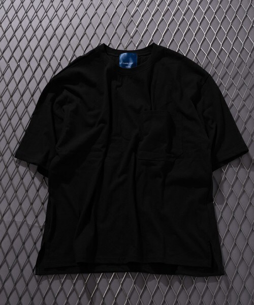 CASPER JOHN AIVER（キャスパージョンアイバー）の「CASPER JOHN AIVER　フェードカラービッグT/ポケット付き（Tシャツ/カットソー・メンズ・ホワイト/ブラック/グレー/ベージュ/カーキ・FREE）」の22枚目の写真