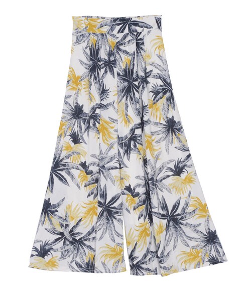 EMODA（エモダ）の「Choose flowerパンツ（パンツ・レディース・ホワイト/ブラック/ライトミックス/ミックス・S/M）」の3枚目の写真