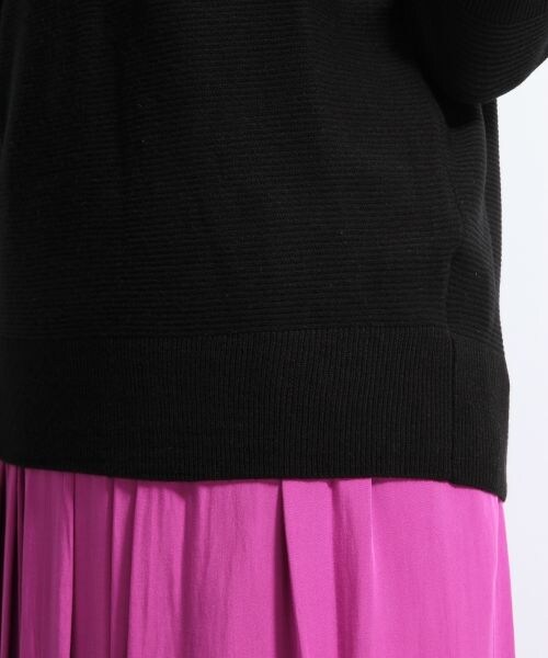 A part by（アパートバイ）の「12GAcRyガーター6S/2（トップス・ホワイト/ブラック/グリーン/ネイビー(ボーダー柄)・F）」の16枚目の写真