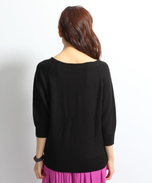 A part by（アパートバイ）の「12GAcRyガーター6S/2（トップス・ホワイト/ブラック/グリーン/ネイビー(ボーダー柄)・F）」の12枚目の写真