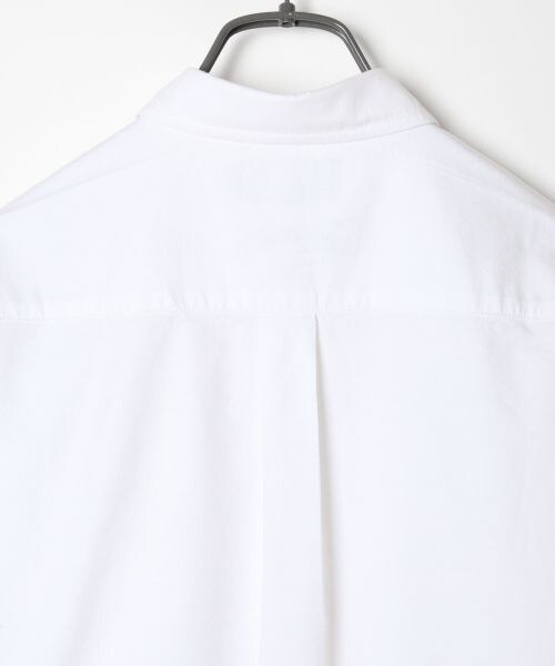 RAGEBLUE（レイジブルー）の「ナチュラルストレッチオックスシャツ（トップス・ホワイト/ワインレッド/オリーブ/ブルー/ネイビー・S/M/L/XL）」の10枚目の写真