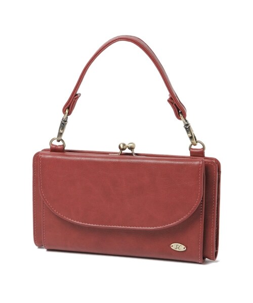 studio CLIP（スタディオクリップ）の「ウォレットショルダーバッグ（バッグ・ブラック/レッド/ブラウン/グリーン・F）」の5枚目の写真