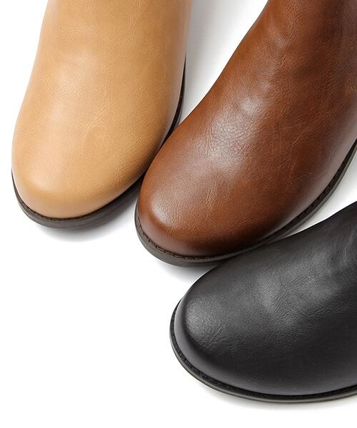 studio CLIP(スタディオクリップ)の「フェイクレザーサイドゴアブーツ(シューズ・ブラック/ブラウン/ベージュ・M/L/LL(WEB限定))」の18枚目の写真