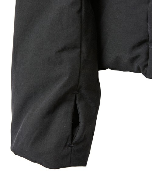 The Viridi-anne(ザヴィリディアン)の「The Viridi-anne コットンナイロンダウン(ダウンジャケット/コート・メンズ・ブラック・1/2/3)」の9枚目の写真