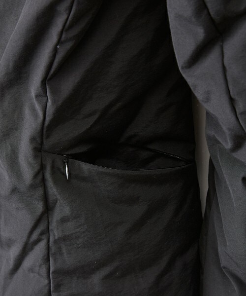 The Viridi-anne(ザヴィリディアン)の「The Viridi-anne コットンナイロンダウン(ダウンジャケット/コート・メンズ・ブラック・1/2/3)」の10枚目の写真