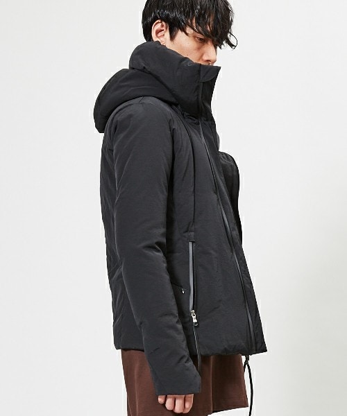 The Viridi-anne(ザヴィリディアン)の「The Viridi-anne コットンナイロンダウン(ダウンジャケット/コート・メンズ・ブラック・1/2/3)」の14枚目の写真