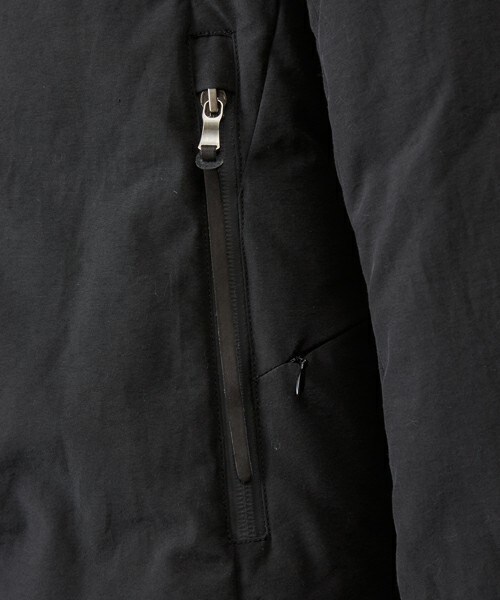 The Viridi-anne(ザヴィリディアン)の「The Viridi-anne コットンナイロンダウン(ダウンジャケット/コート・メンズ・ブラック・1/2/3)」の8枚目の写真