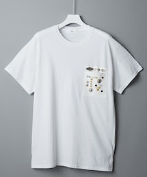 TOGA VIRILIS トーガビリリース　白スウェット　フラワープリント 46 TOGA VIRILIS トレーナー スウェット Flower cut out sweatshirt