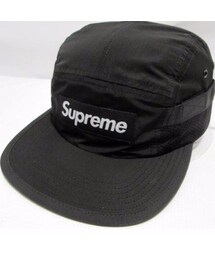 Supreme  | [Supreme] 16ss MESH POCKET CAMP CAP - BLACK(キャップ)