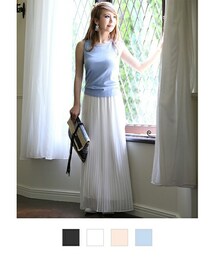 Rocotta by MOERY | Rocotta(ロコッタ)　サマーニットタンクトップ(タンクトップ)