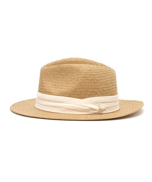 INTERPLANET WINGS（インタープラネットウィング）の「エコペーパー中折れハット（ハット・レディース・ホワイト/グレー/ライトベージュ・フリー）」の4枚目の写真