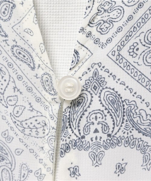 archives（アルシーヴ）の「バンダナ柄ガウン（カーディガン/ボレロ・レディース・オフホワイト/ブラック・MEDIUM）」の9枚目の写真