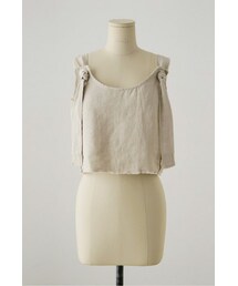 imvely | フリンジリネンビスチェ(ベスト)