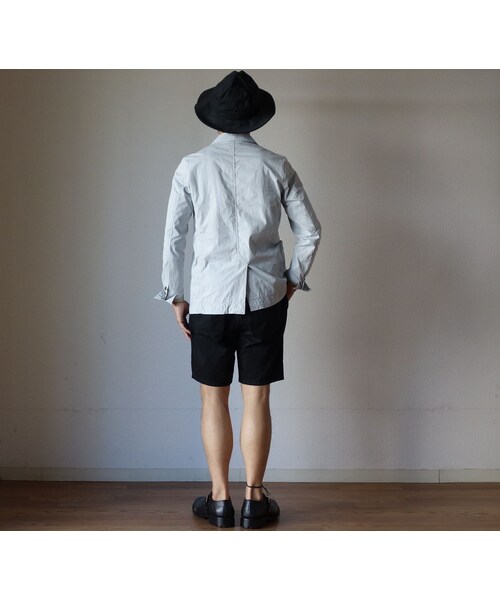 FOB FACTORY（エフオービーファクトリー）の「【ラスト1点！】F.O.B エフオービーファクトリー F2338 TAILORED JACKET テーラードジャケット L・GRY ライトグレー（テーラードジャケット・メンズ・その他）」の6枚目の写真