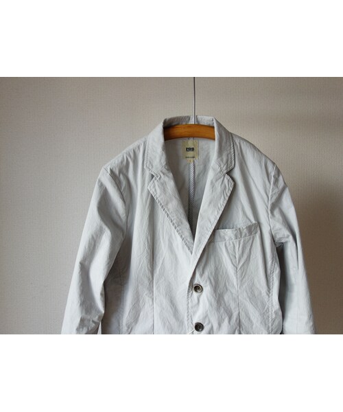 FOB FACTORY（エフオービーファクトリー）の「【ラスト1点！】F.O.B エフオービーファクトリー F2338 TAILORED JACKET テーラードジャケット L・GRY ライトグレー（テーラードジャケット・メンズ・その他）」の9枚目の写真